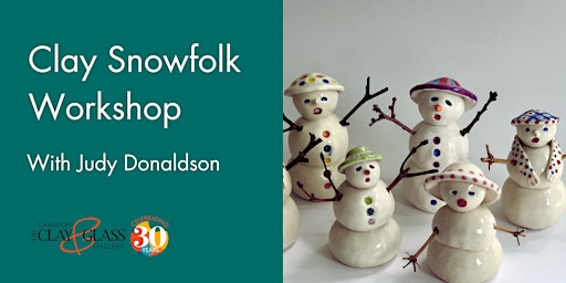Clay Snowfolk Workshop with Judy Donaldson  primärbild