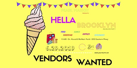 Hella Brooklyn Block Party Vendor Call primary image