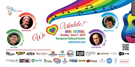 Cutie Circle's We ❤️ Ukulele! Mini Festival 2019 primary image