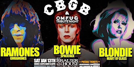 CBGB & OMFUG Tribute Night: Ramones, David Bowie, & Blondie  primärbild