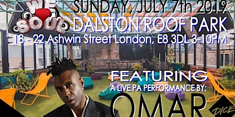 Roof Top BBQ ft Omar primary image