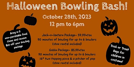 Halloween Bowling Bash primary image