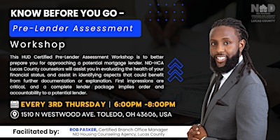 Imagem principal de Know Before You Go - Pre-Lender Assessment Workshop