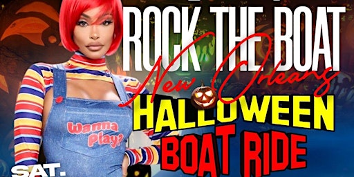 Imagem principal do evento ROCK THE BOAT NEW ORLEANS HALLOWEEN BOAT RIDE 2024