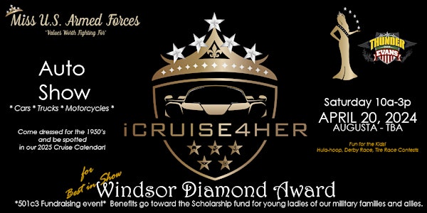 RESCHEDULED for 2024 - iCruise4Her! Honoring our US Military Family