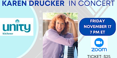 Karen Drucker online concert primary image
