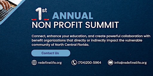 Primaire afbeelding van 1st Annual Non Profit Summit