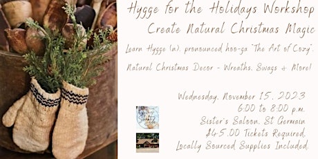 "Hygge for the Holidays: Create Natural Christmas Magic"  primärbild