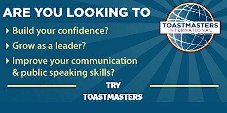 Toastmasters - Open House primary image