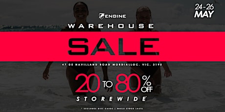 Engine Warehouse Sale primary image