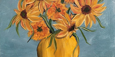 Immagine principale di Vincent's Amber Arrangement - Paint and Sip by Classpop!™ 