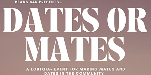 DATES OR MATES primary image