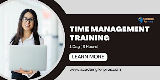 Time Management 1 Day Training in Bedford primary image