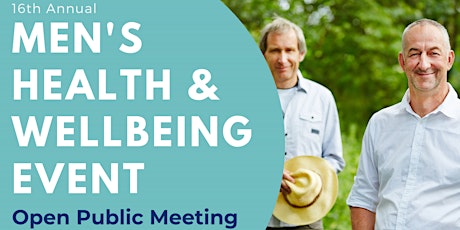 Men's Health & Wellbeing Open Public Meeting primary image