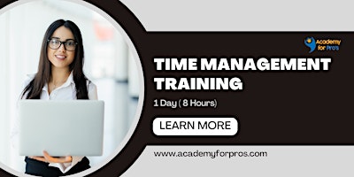 Time Management 1 Day Training in Gloucester primary image