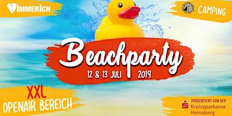 Hauptbild für Beachparty 2019