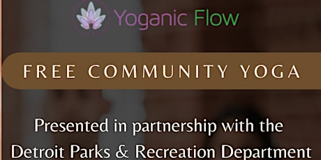 FREE Yoga at AB Ford Recreation Center with Yoganic Flow
