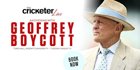 The Cricketer Live - An Evening with Geoffrey Boycott primary image