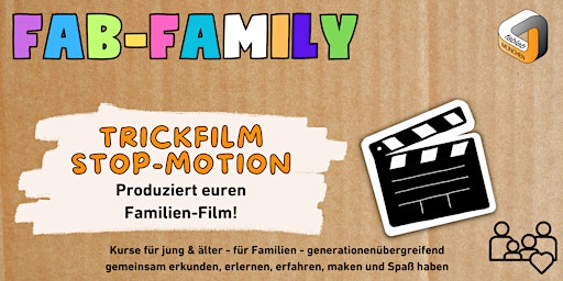 FabLabKids: FabFamily - Trickfilm / Stop-Motion primary image