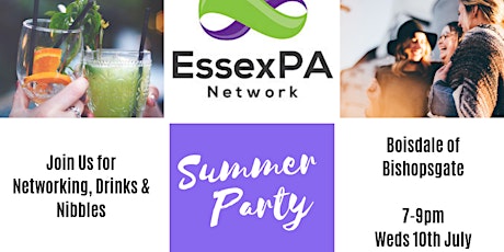 Essex PA Network's Summer Party primary image