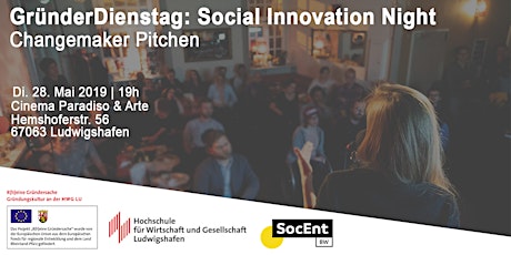 Hauptbild für GründerDienstag: Social Innovation Night