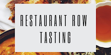 Restaurant Row Tasting primary image