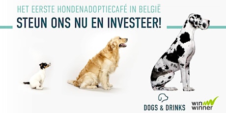 Primaire afbeelding van Honden(adoptie)café Dogs & Drinks Ambassador Day