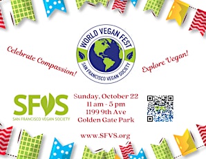 Imagen principal de World Vegan Fest 2023 - TICKETS ALSO AVAILABLE AT GATE