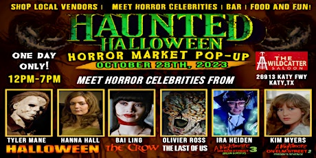 Primaire afbeelding van Haunted Halloween Horror Market & Music Fest - October 28th, 2023
