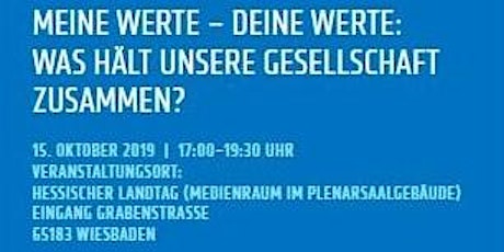 Hauptbild für Regionalkonferenz Hessen „Meine Werte – Deine Werte: Was hält unsere Gesellschaft zusammen?“ 