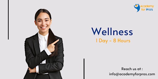 Imagem principal do evento Wellness 1 Day Training in Bedford