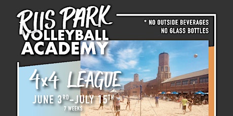 4 x 4 Competitive Beach Volleyball League primary image