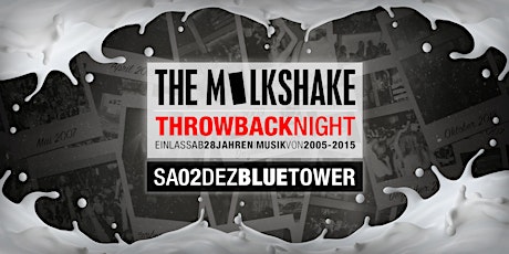 Imagem principal do evento THE MILKSHAKE THROWBACK-NIGHT