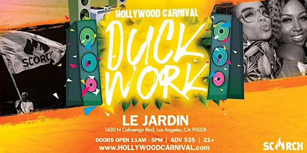 Hollywood Carnival  Duck Work