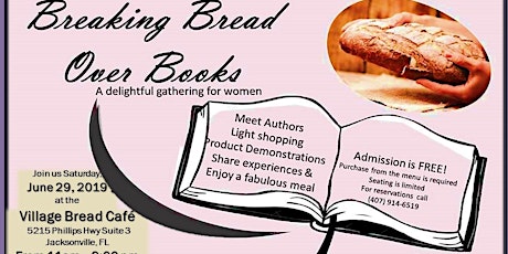 Breaking Bread Over Books - A delightful gathering for women primary image