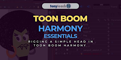 Rigging a Simple Head in Toon Boom Harmony Essentials & Advanced