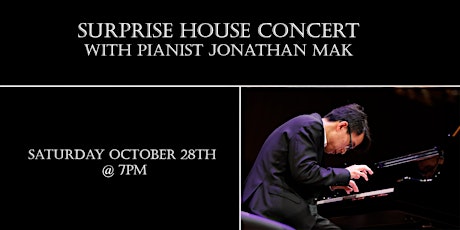 SURPRISE CONCERT: PIANIST JONATHAN MAK COMPETITION PREVIEW CONCERT primary image