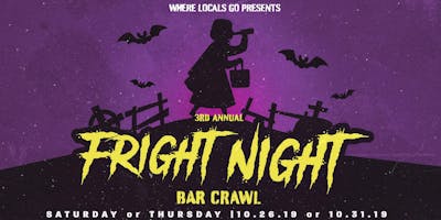 3rd Annual Fright Night Bar Crawl Wynwood