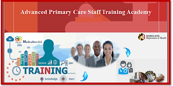 MDPCP Advanced Primary Care Staff In-Person Training 1