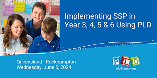 Image principale de Implementing SSP in Year 3, 4, 5 & 6 Using PLD - June 2024 (Rockhampton)