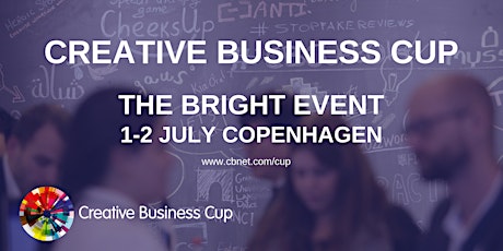 Creative Business Cup Global Finals 2019, the BRIGHT event primary image