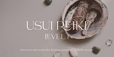 Imagem principal do evento Usui Reiki Level 1