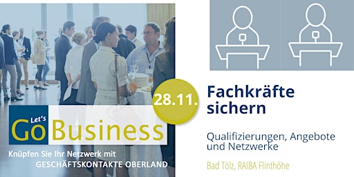 Imagem principal do evento Fachkräfte sichern-  Qualifizierungen, Angebote und Netzwerke