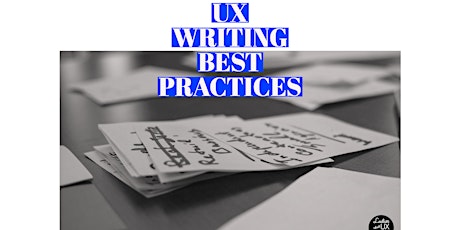 UX Writing Best Practices primary image