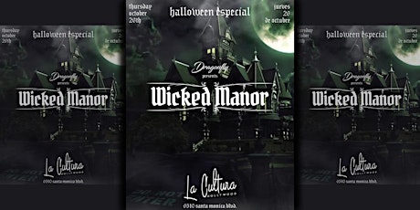 Hauptbild für Wicked Manor Halloween Party | Dragonfly Hollywood Thursday