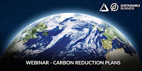 Hauptbild für WEBINAR: Introducing Carbon Reduction Plans