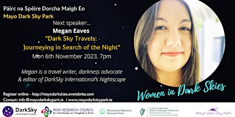 Imagen principal de Women in Dark Skies | Megan Eaves  | Dark Sky Travels