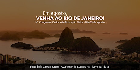 Imagem principal do evento 14º Congresso Carioca de Educação Física