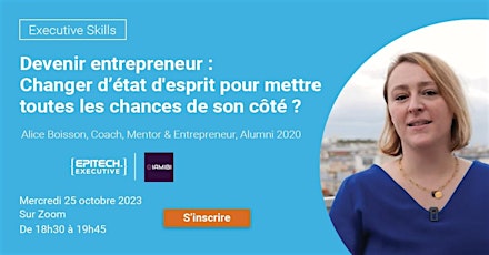 Imagen principal de Devenir entrepreneur : Changer d'état d'esprit pour réussir ?