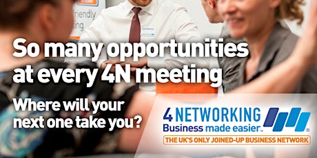4Networking Gainsborough Lunch - ** NEW GROUP LAUNCH** primary image